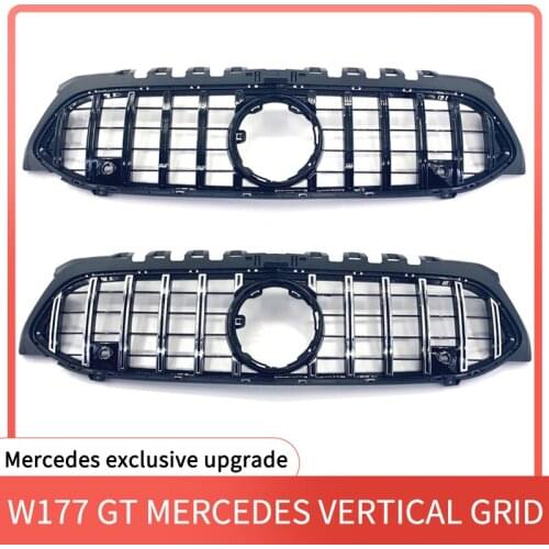 China applies to FOR Mercedes-Benz W177 Mid Grid GT Fashion Accessory 15-17 AMG Modified GT Mid Grille