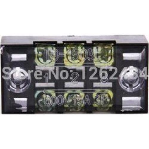 Terminal blocks TB-1503(15A 3P) Patch panel Wiring row junction box