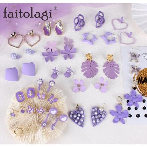 Korean Fashion Butterfly Heart Earrings For Women Simulated Pearl Leaves Rhinestone Stud Earring Girls Party Jewelry Gift