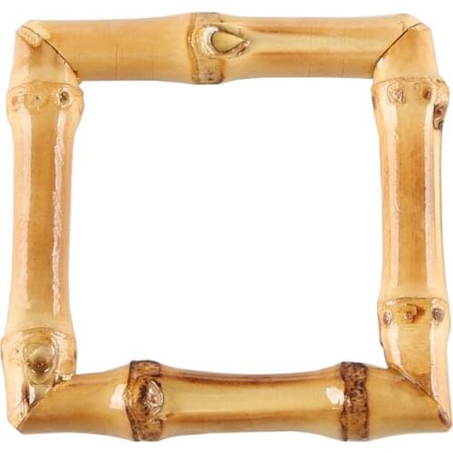 Restaurant Handmade Square Wooden Bamboo Root Napkin Ring