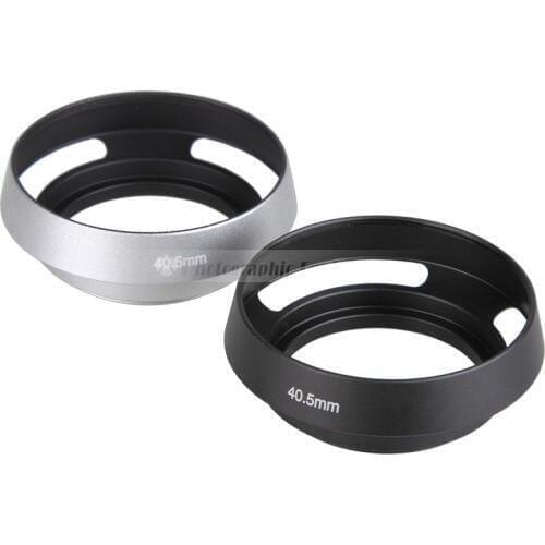 Camera Lens Hood Metal Cover Black/Silver 37mm 39mm 40.5mm 43mm 46mm 49mm 52mm 55mm 58mm Thread Mount