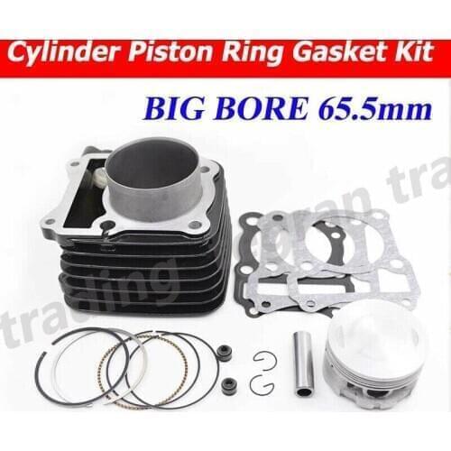 NEW 165cc Big Bore 65.5mm Cylinder Camshaft for Suzuki GN125 EN125 GS125 GZ125 TU125 DR125 K175FMI Upgrade Power Engine