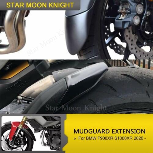 Motorcycle Front Mudguard Fender Rear Extender Extension For BMW F900XR F 900 XR 2020