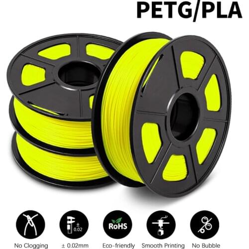 PLA 3D Filament Refills 3D Printer 1.75MM 3 Rolls / Set Filament For All 3D Printer AND 3D Pen DIY Gift BELIVEER 3D