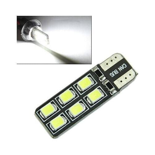 New Clearance Lights Bulbs Power Universa T10 W5W LED Canbus 12 SMD 2835 Light Source DC 12V Clearance Lights Bulbs