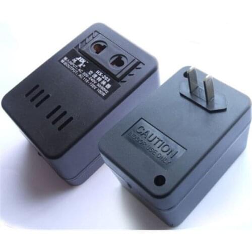1PCS AC 220V TO 110V 100W Power Charger Travel Voltage Converter Transformer
