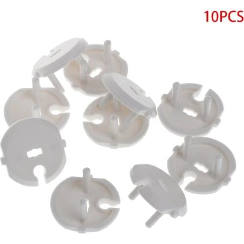 10Pcs French Standard Electrical Outlet Baby Kids Child Safety Guard Protection Anti Electric Shock Plugs Protector Rotate Cover