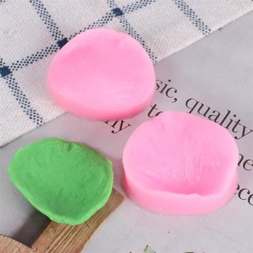 2Pcs/set Peony flower petal cake decorating tools Rose Fondant chocolate Silicone mold Sugar Paste Candy Chocolate Moulds