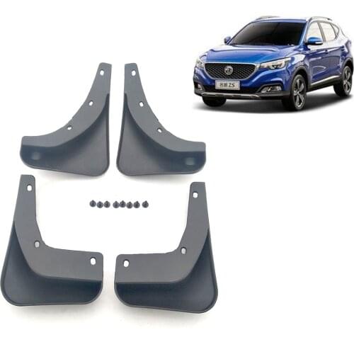 4pcs High Quality ABS Mudguard Splash Guards Fender Mud Flaps For MG ZS 2020