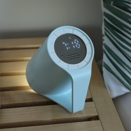 Digital Alarm Clocks Desktable Watch Snooze Function Table Clock Calendar Thermometer Display Office Electronic Recording Clock