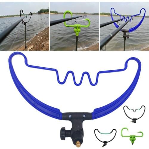Fishing Rod Holder Pole Bracket Fishing Tool Stand Support Holder Carp Fish Holder Rack Tackles Rest Outdoor Accessories