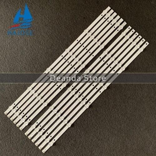 For 55''Toshibia 55PUF6051/T3 Light backlight strip 4708-k550wd-a3213k21 a3213k31 K550WD7 4708-K55WDR-A1213K11 100%NEW