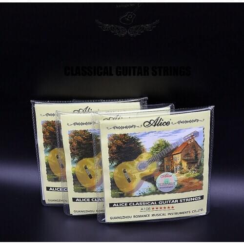 3set Alice Guitar Strings for Classical Guitar Strings Guitar Part Accessories Set (A106-H)