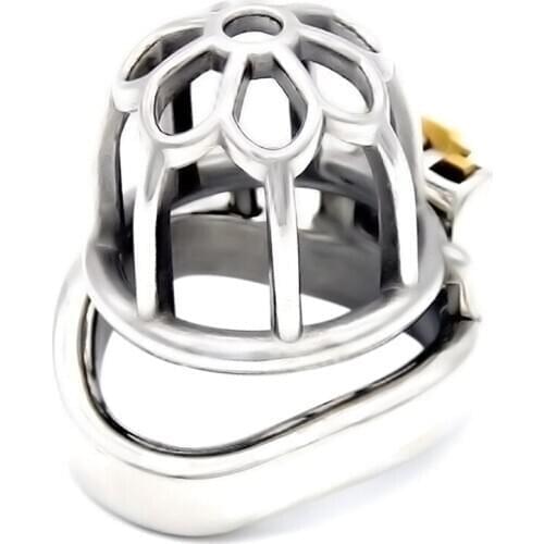 Sex shop chastity devices cock cage chastity cage bird stretcher penis ring lock sex toys for men cock ring adult sex products