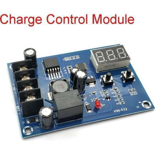 XH-M603 Charging Control Module Digital LED Display Storage Lithium Battery Charger Control Switch Protection Board 12-24V