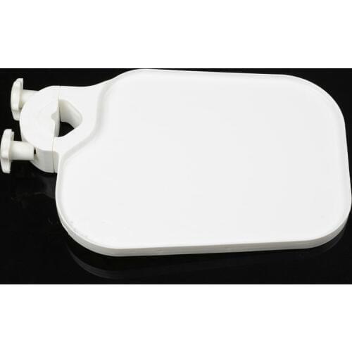 Clinic Equipment Dentistry Chair Accessories 1Pc Dental Plastic Post Mounted Shelf Tray Table