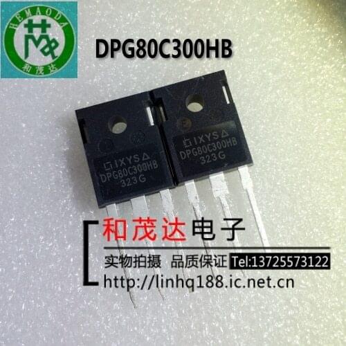 Original New 3PCS/ New original DPG80C300HB DPG80C300 80C300HB 80C300 TO-247 TO247