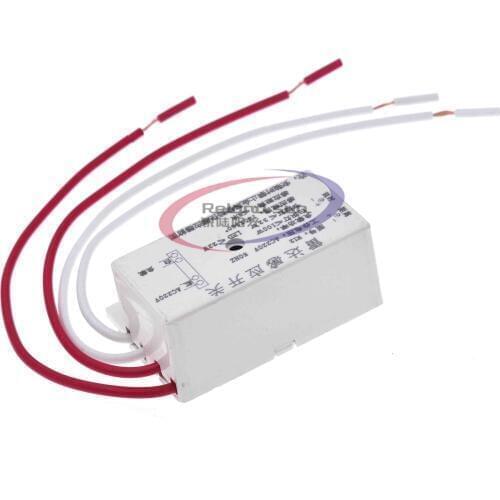 AC 220V PIR Motion Sensor Switch Module Automatic IR Infrared Body Motion Sensor Microwave Radar Sensor Human Induction Sensor