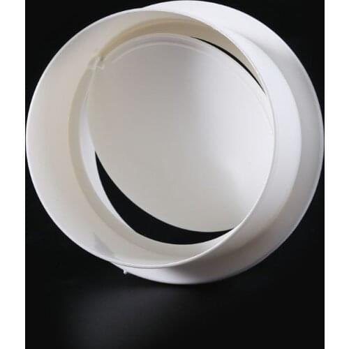 4 '' ~ 8 '' Plastic Round Locking Back Damper For Inline Extractor Fan Vent Return Shutter Check Valve (100 ~ 200MM)