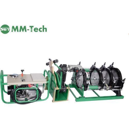 HDPE semiautomatic hydraulic fusion welding machine