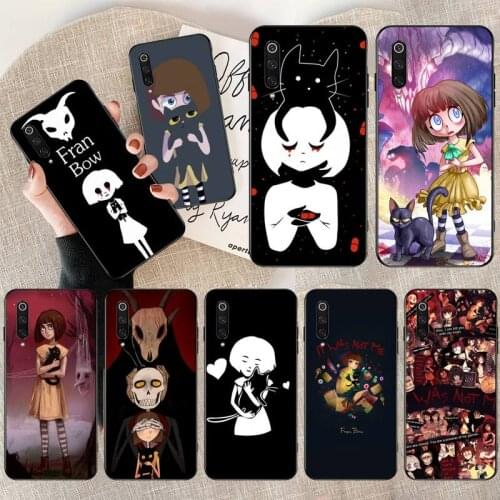 Adventure Game Fran Bow black Phone Case Hull for Xiaomi Mi 10 Pro lite Mi9 9SE 8SE Pocophone F1 Mi 9T Pro