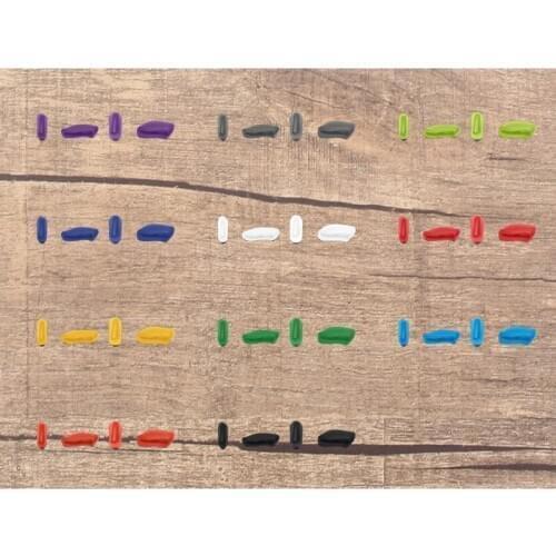 Vonxyz Replacement Nose Pads for for-Oakley Flak Draft OO9364 / Flak Draft Asian Fit OO9373 Frame Varieties