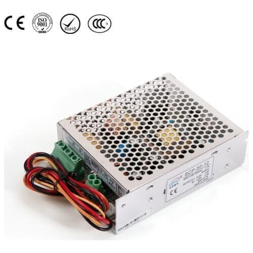 High quality battery charger function LEYU SCP-50-12 50W output 13.8V switching power supply