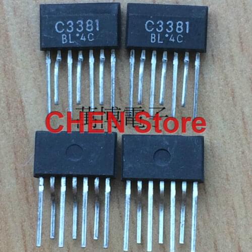 10pcs TOSHIBA 2SC3381-BL ZIP-7 Transistor 2SC3381BL Audio Power Amplifier C3381 BL 2SC3381 ZIP7