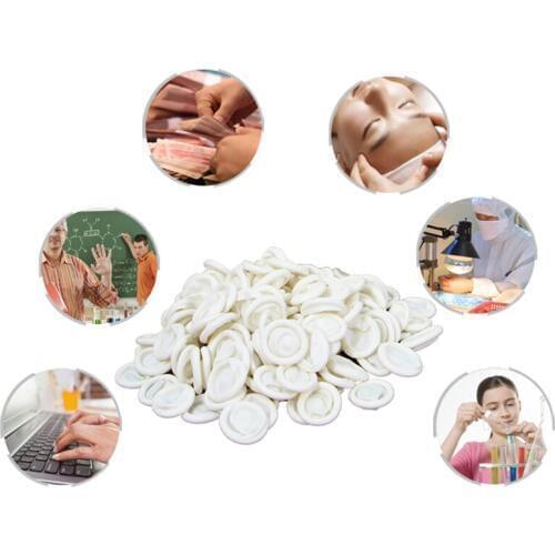 6pcs/Bag Disposable Fingertips Protector Gloves Practical Latex Finger Cots DIY Leather Dyeing Oiled Anti-dirty Finger Sleeves