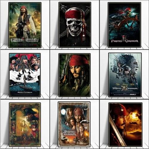 5D DIY Diamond Painting Classical Anime Movie Pirates of The Caribbean Mosaic Embroidery Cross Stitch Embroidery Home Decoration