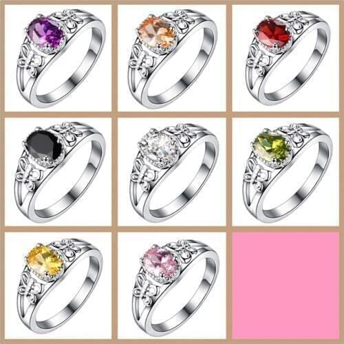 ANGELTEARS Women's Silver Rings