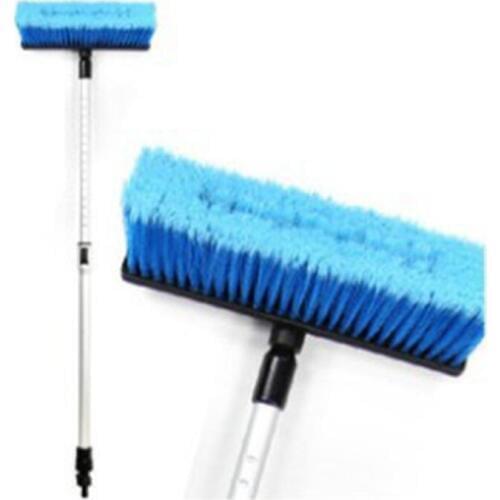 Car Flow-through Wash Brush Telescoping Handle Soft Cleaning Head RV Truck Wash Trailer