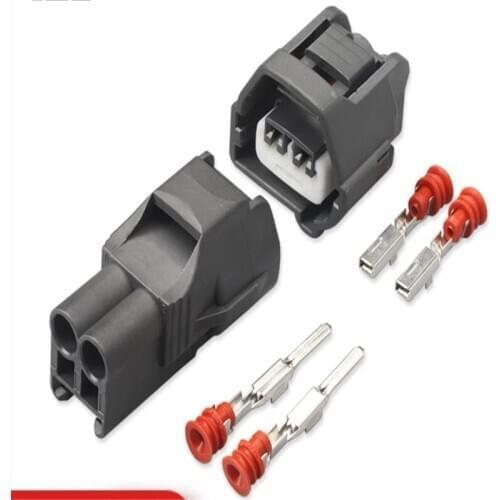 Free shipping 200sets DJ7025C-2.2-11/21 2Pin AMP Car Electrical Wire Connectors for VW,BMW,Audi,Toyota