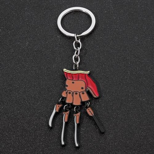 TV Movies Show Original Design Quality Anime Cartoon Cosplay Horror Freddy Krueger Keychain Gifts for Men Woman