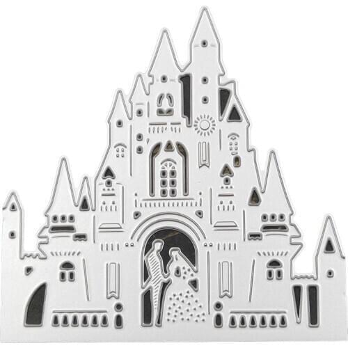 Church Wedding Metal Cutting Dies Stencil Scrapbooking Album Stamp Paper Card Embossing Craft Decor for cutting dies