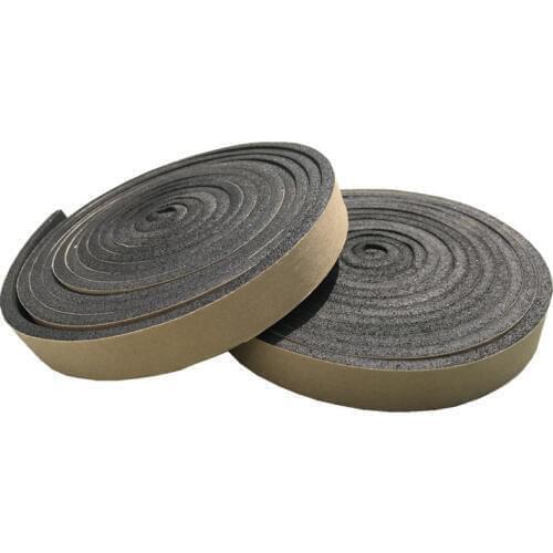 Hot 4M Self-adhesive window sealing strip Weatherstrip Car door sound and heat insulation dusting sealing tape Window Accessorie