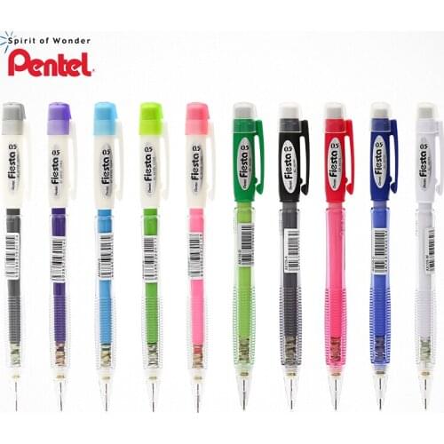 Pentel FIESTA AX105 4 Pieces M&G 0.5mm mechanical pencils Metal shell office & school stationery writing supplies