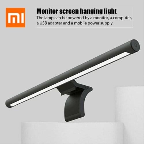 XIAOMI Mijia Lite Desk Lamp Foldable Student Eyes Protection USB Type-C For Computer PC Monitor Screen Bar Hanging Light LED