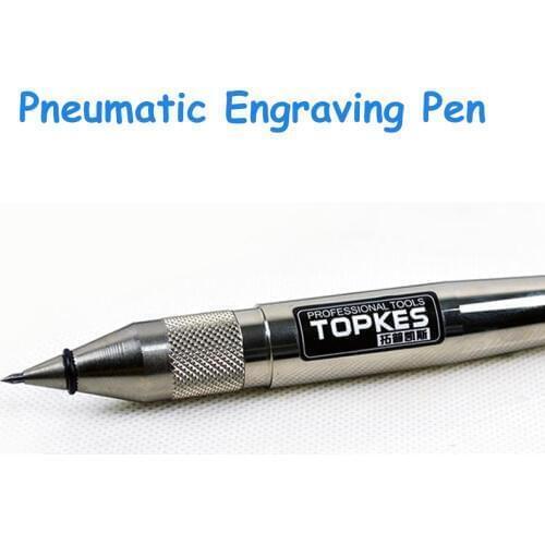 Pneumatic Engraving Pen Handheld Lettering Pneumatic Engraving Grinder Pen Tools TPK-940G