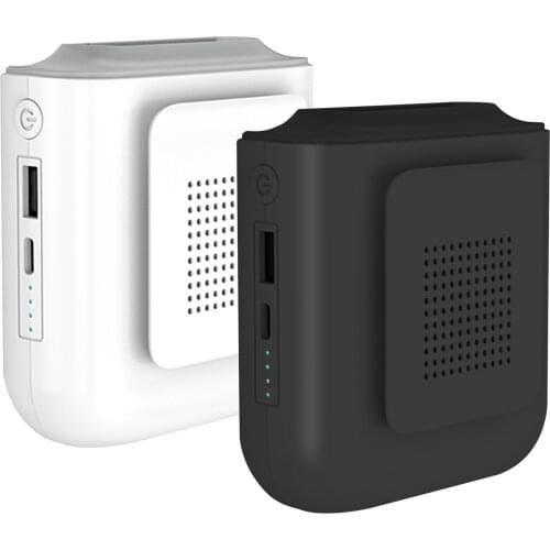 Portable Small Fan Multifunctional Neck Hanging Fan Waist Fan and Necklace Fan Long Working Time Strong Airflow and Quiet great