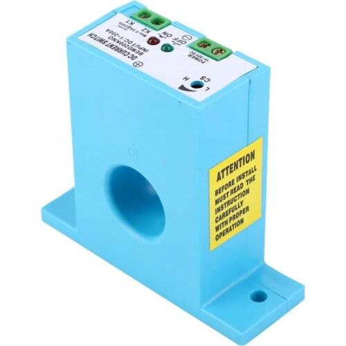 Adjustable AC Current Sensing Switch 1~200A DC 10~30V Flameproof Control Switch Normally Open Sensing Switch