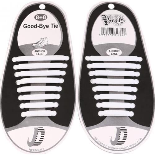 No Tie Shoelaces Rubber Elastic Slip Sneaker Shoe Laces Running Shoelaces Athletic Shoe laces Free Tied Shoelaces