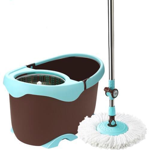 Mop bar rotation universal hand-free washing household mop bucket mop mop bucket one drag rotary net mopping artifact