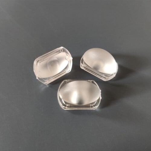 #SNJK-21.6 High quality LED Lens, Window lamp lens, Size: 21.6X15.1mm, Degree: 10X120, Grinding surface, PC Materials