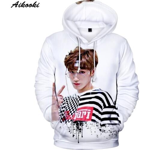 ATEEZ 3D Hoodies Men Women Fashion Sweatshirts Hooded Star Kpop ATEEZ Hoody Design Fashion Casual 3D Print Winter Polluvers Top