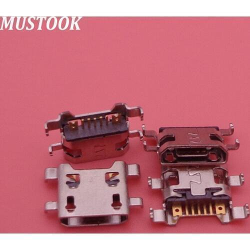 100PCS For LG K4 K7 K120E K130E K121 2016 K7 X210 X210DS MS330 LS675 micro USB Charging Port Connector Socket Dock Plug Jack