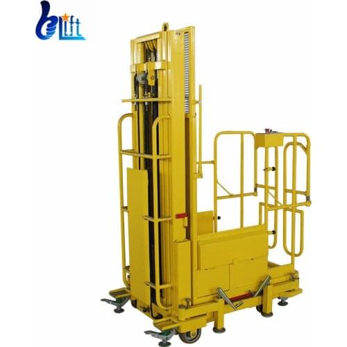 2.7m 3.3m 4m 4.5m Electric Mobile Order Picker Indoor Electric Order Picker Forklift
