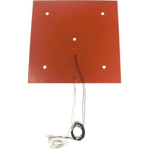 235*235mm 220V 500W silicone rubber heating pad for 3D printer heating bed