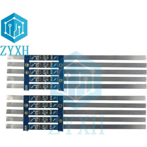 5 PCS/Lot 3.7V 1S BMS 1.5A Li-Ion 18650 Battery Charger Protection Board with Nickel Strip Welding Common Port