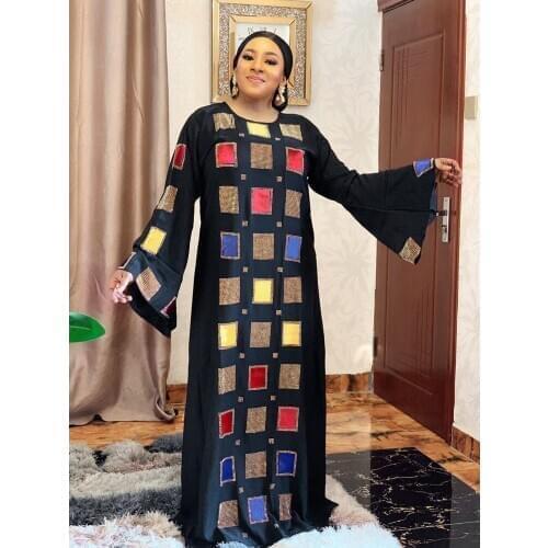 African Dresses For Women 2020 Autumn Africa Clothing Muslim Long Maxi Dress High Quality Fashion Robe African Dress For Lady